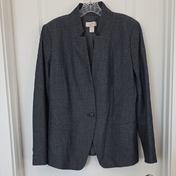 LOFT Jackets & Blazers - LOFT Women's Charcoal Blazer Jacket